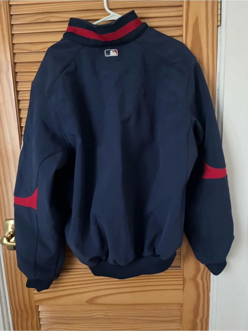 Twins Majestic Authentic Navy & Red Jacket -L